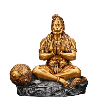 Artarium Mahabali Lord Hanuman Ji Idol Decorative Showpiece Statue for Home Office Decor Murti Bajrangbali Idols Murti for Pooja.