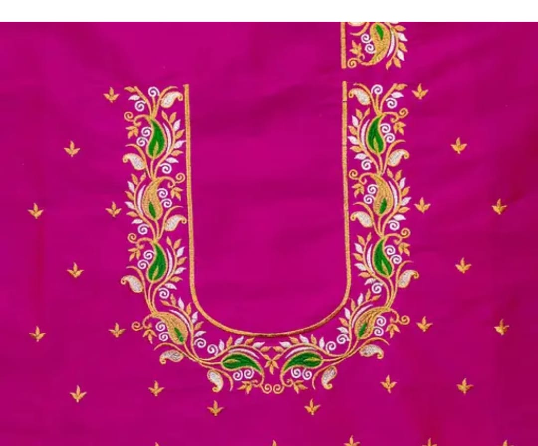 Lakshmi Computer Embroidery   Blouse Design for Women