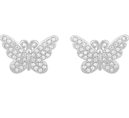 925 Sterling Silver Small Butterfly Stud Earrings for Women Girls Kids,Hypoallergenic Tiny Butterfly Earrings Cubic Zirconia Jewelry Gifts 925 Sterling Silver Small Butterfly Stud Earrings for Women Girls Kids,Hypoallergenic Tiny Butterfly Earrings Cubic Zirconia Jewelry Gifts