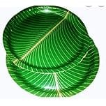 Leaf Plates | Disposable Plates | Eco-Friendly and Biodegradable | 100% Natura12Inches | Pack of =13 Leaf Plates | Disposable Plates | Eco-Friendly and Biodegradable | 100% Natura12Inches | Pack of =13