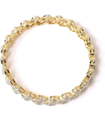 Gold Plated Cubic Zirconia Tennis Bracelet Gold Plated Cubic Zirconia Tennis Bracelet