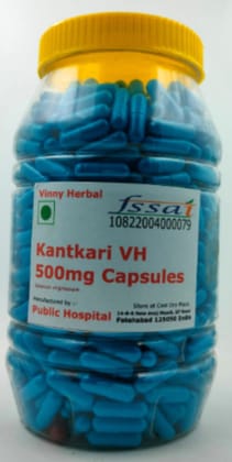 Kantkari VH Herbal Supplement 500mg Capsules