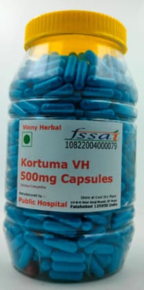 Kortuma VH Herbal Supplement 500mg Capsules