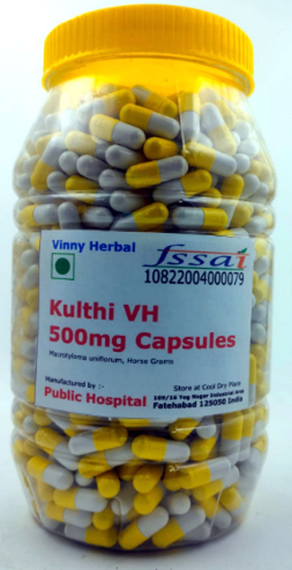 Kulthi VH Herbal Supplement 500mg Capsules