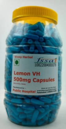 Lemon VH Herbal Supplement 500mg Capsules