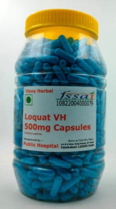 Loquat VH Herbal Supplement 500mg Capsules