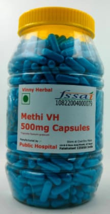 Methi VH Herbal Supplement 500mg Capsules