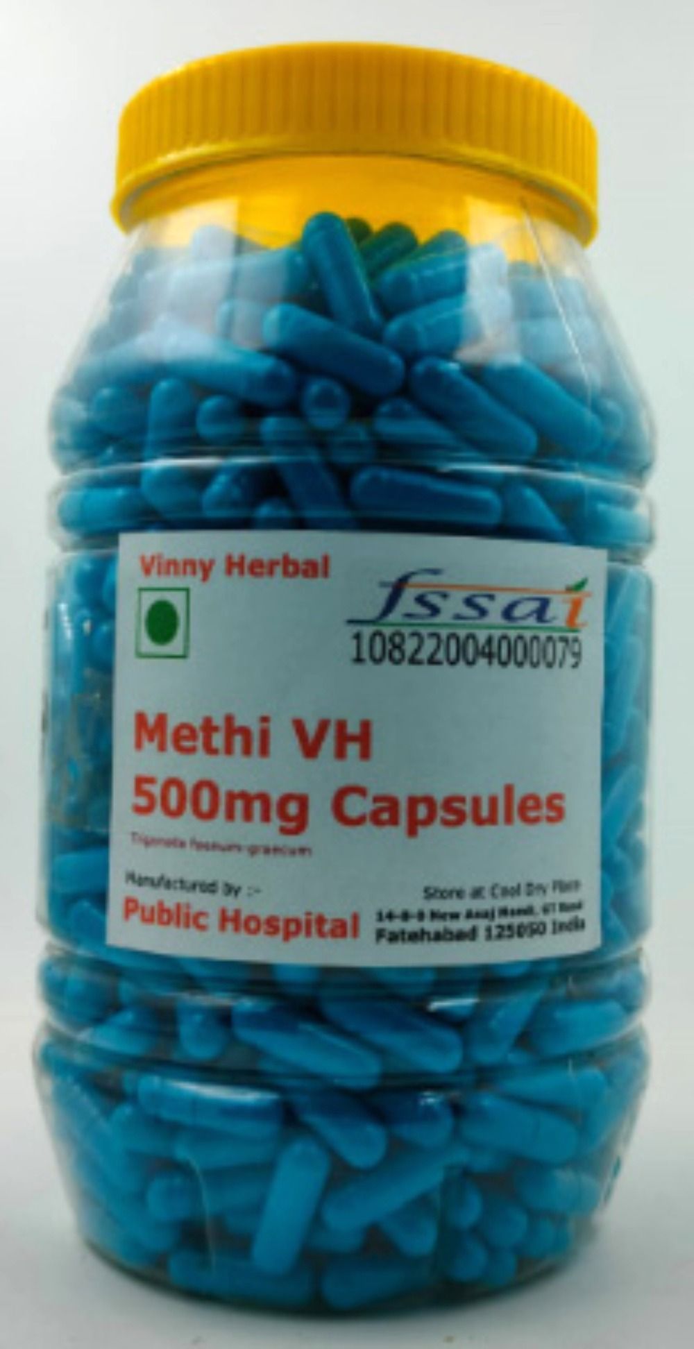 Methi VH Herbal Supplement 500mg Capsules