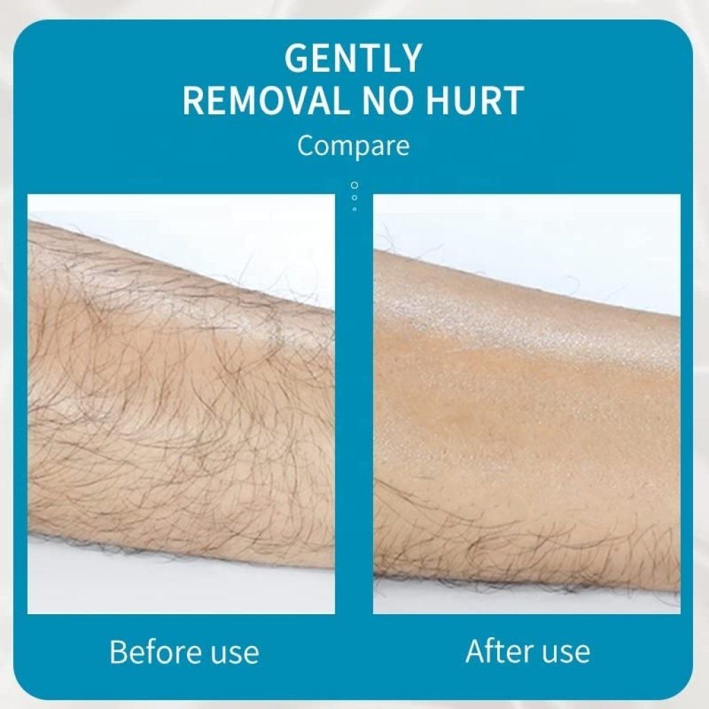 WUGO::Painless Crystal Hair Eraser for Women and Men, Magic Hair Eraser Crystal Hair Remover, Exfoliation Hair Removal Tool for Arms Legs Back - Fast & Easy, Reusable & Washable