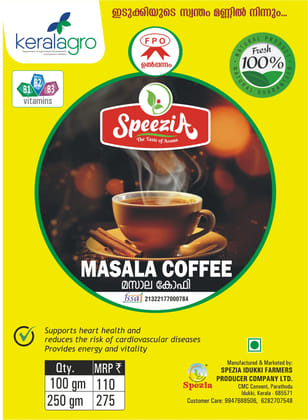 Speezia Masala Coffee 100gm