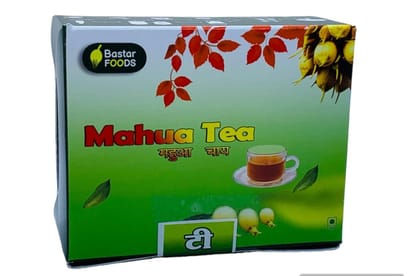 Bastar Foods Organic Natural Mahua Tea Powder Made with Premium Mahua Flowers