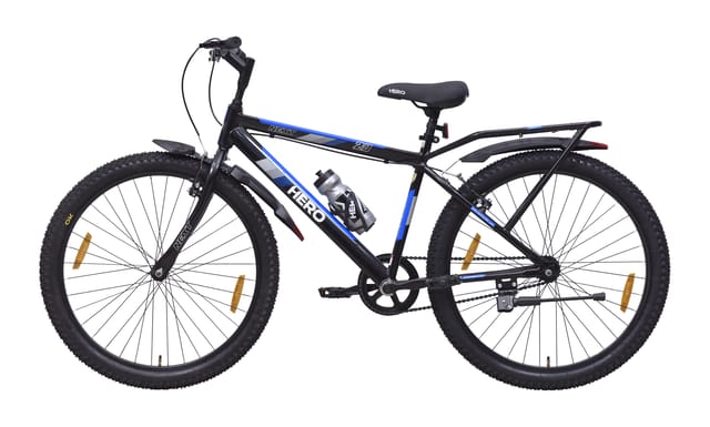 HERO Next 26 T Mountain Cycle Single Speed Black Blue Rigid