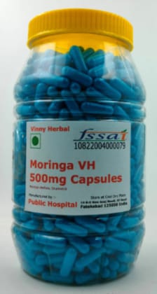 Moringa VH Herbal Supplement 500mg Capsules