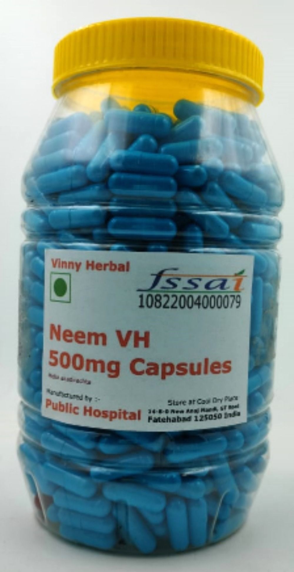 Neem VH Herbal Supplement 500mg Capsules