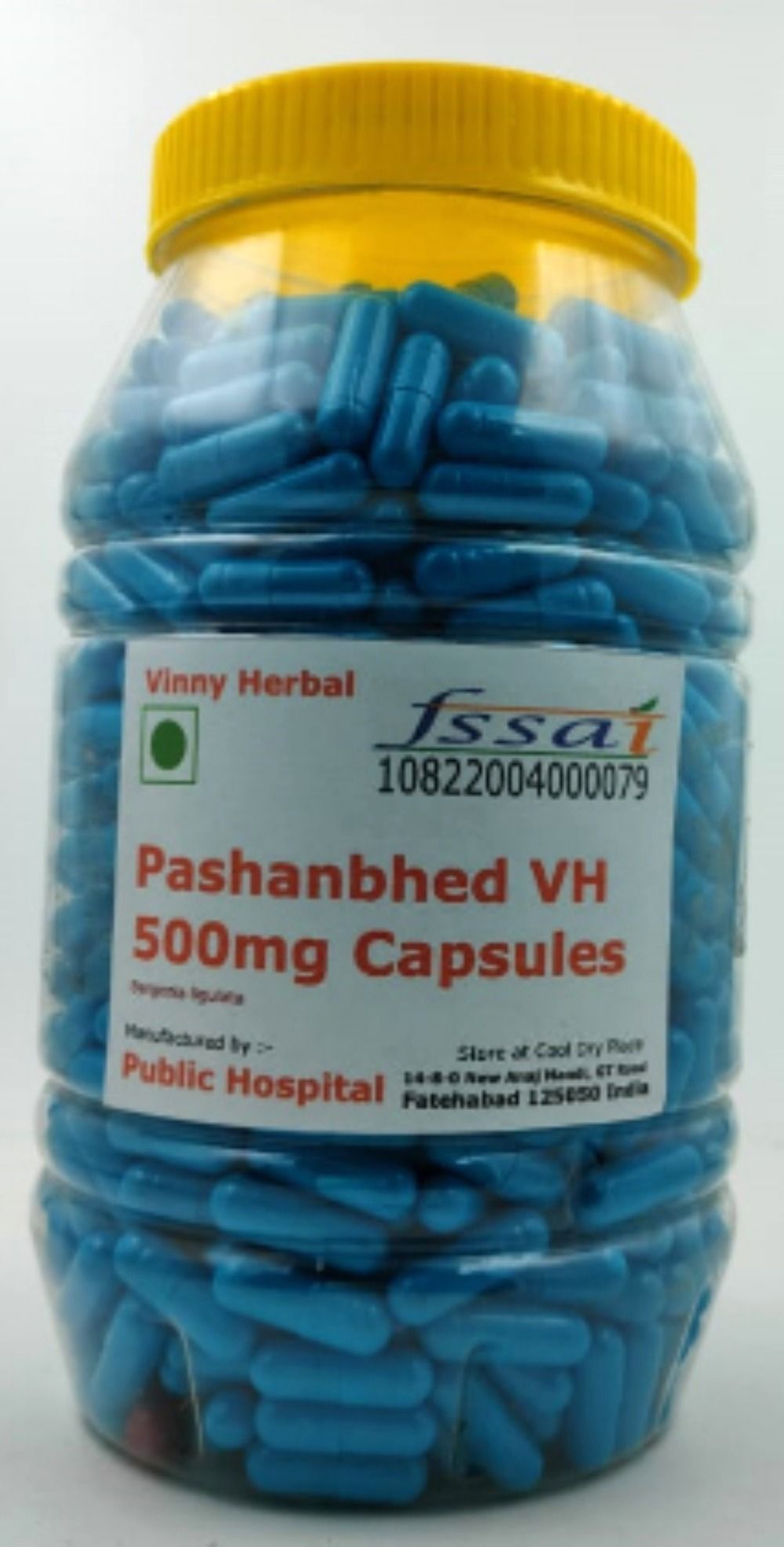 Pashanbhed VH Herbal Supplement 500mg Capsules