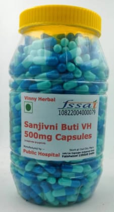 Sanjivni Buti VH Herbal Supplement 500mg Capsules
