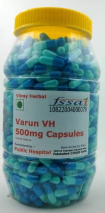Varun VH Herbal Supplement 500mg Capsules