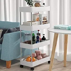 Washing Machine Over Storage Rack 3 Layer Metal Bathroom Shelf Space Saving Organizer for Laundry Room Wash Basin Floor Stand (Washing Machine Rack)