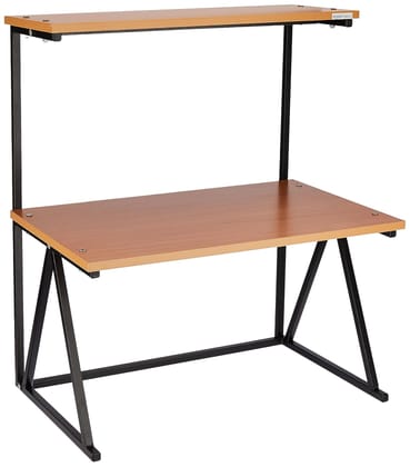 Wood and Metal Multi-Purpose Stand for Microwave, Oven, OTG | Kitchen Organiser | Toaster Grill Organiser (Brown)