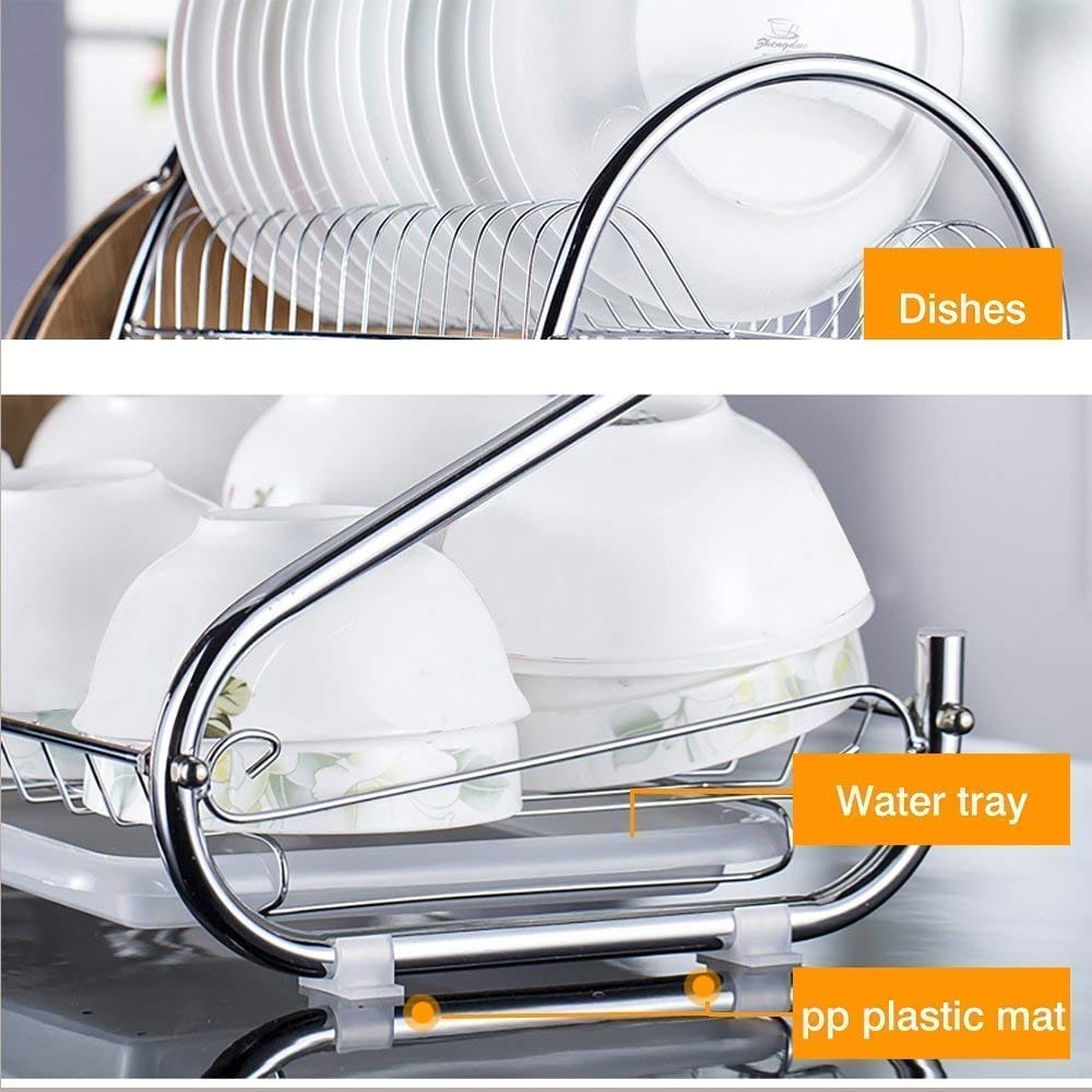 Heavy Duty Pot Pan Rack Organizer (5-Tier), Pan Rack Holder and Organizer Rack for Home/Kitchen