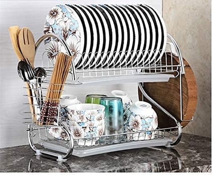 Heavy Duty Pot Pan Rack Organizer (5-Tier), Pan Rack Holder and Organizer Rack for Home/Kitchen