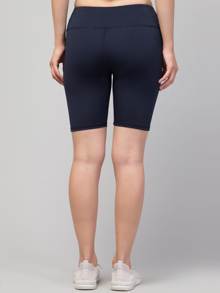 WIGO::Latest Trendy Women Gym Shorts With Pockets| High Waist Tummy Control Workout Biker Shorts/Cycling Shorts for Women's & Girls (Imported Lycra 250-GSM)