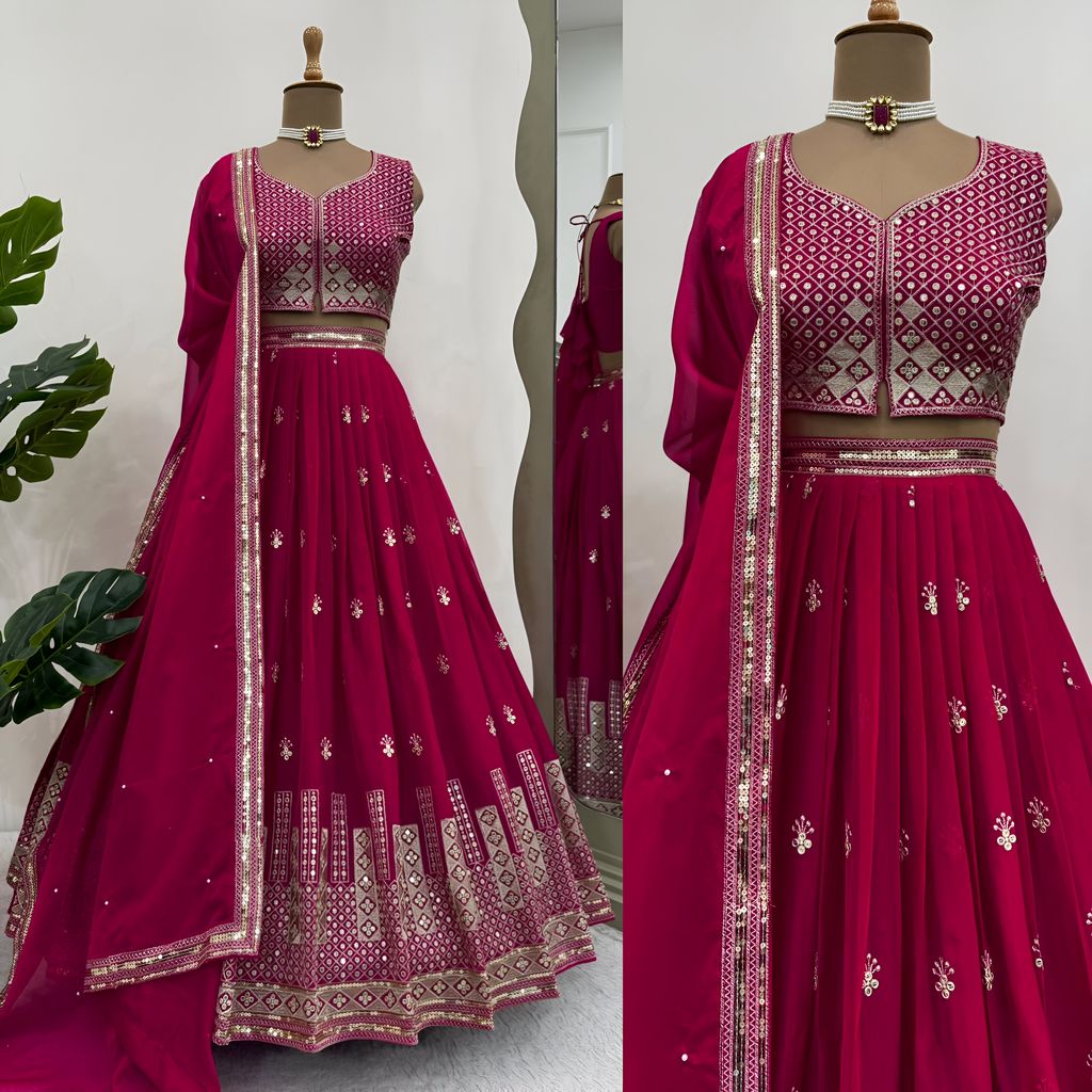 Lehenga Choli Readymade Stitched For Wedding Women Partywear Skirt Ready To Wear Lehenga Choli