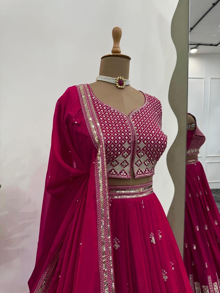 Lehenga Choli Readymade Stitched For Wedding Women Partywear Skirt Ready To Wear Lehenga Choli