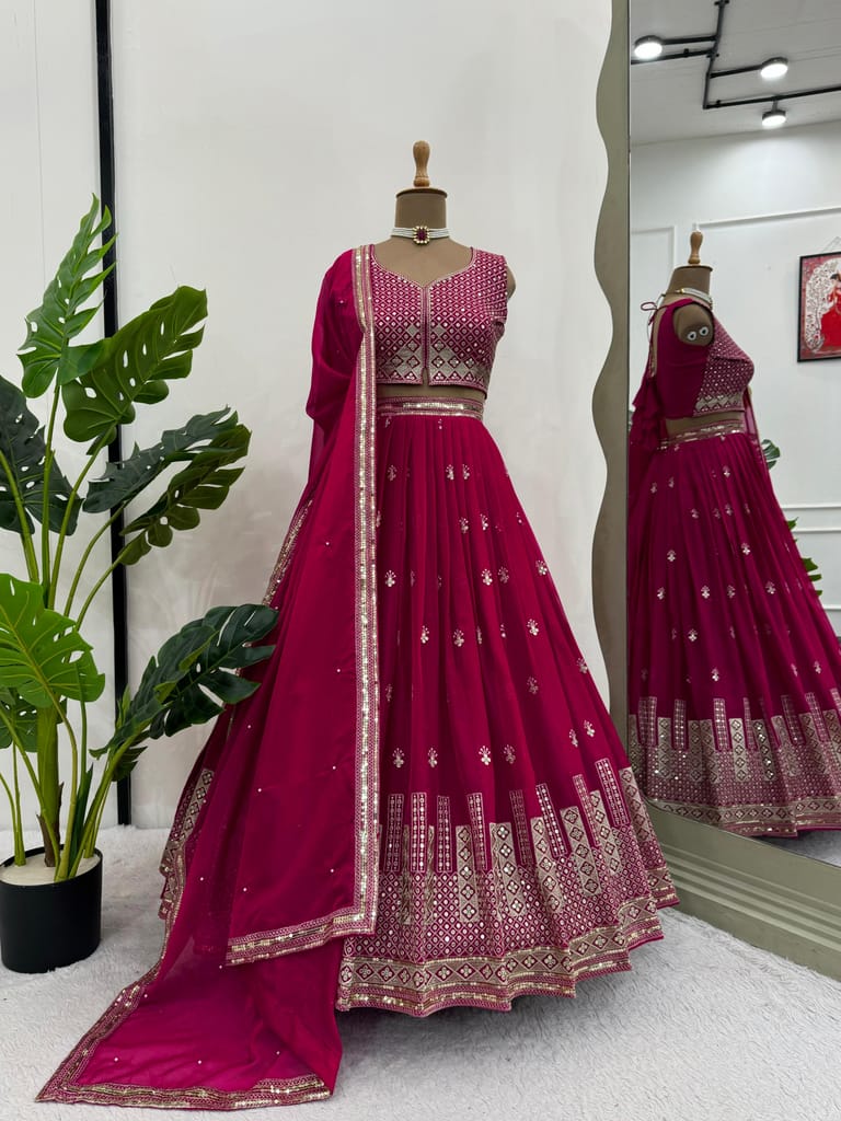 Lehenga Choli Readymade Stitched For Wedding Women Partywear Skirt Ready To Wear Lehenga Choli