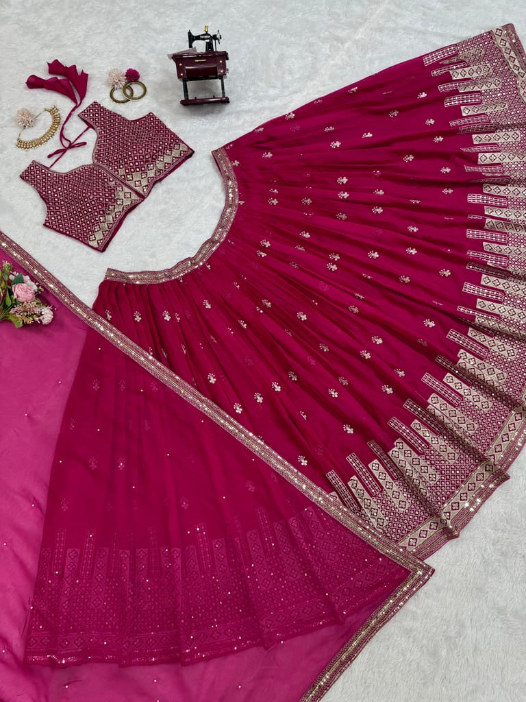 Lehenga Choli Readymade Stitched For Wedding Women Partywear Skirt Ready To Wear Lehenga Choli