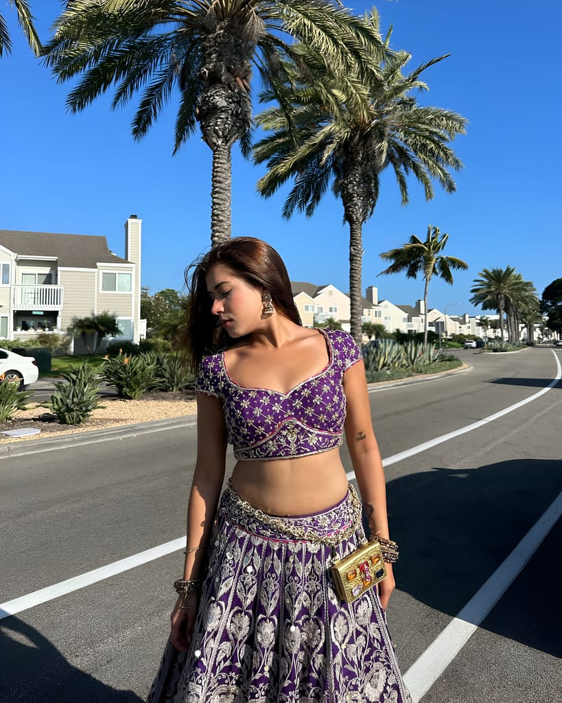 Blue Lehenga Choli Readymade Stitched For Wedding Women Party wear Skirt Ready To Wear