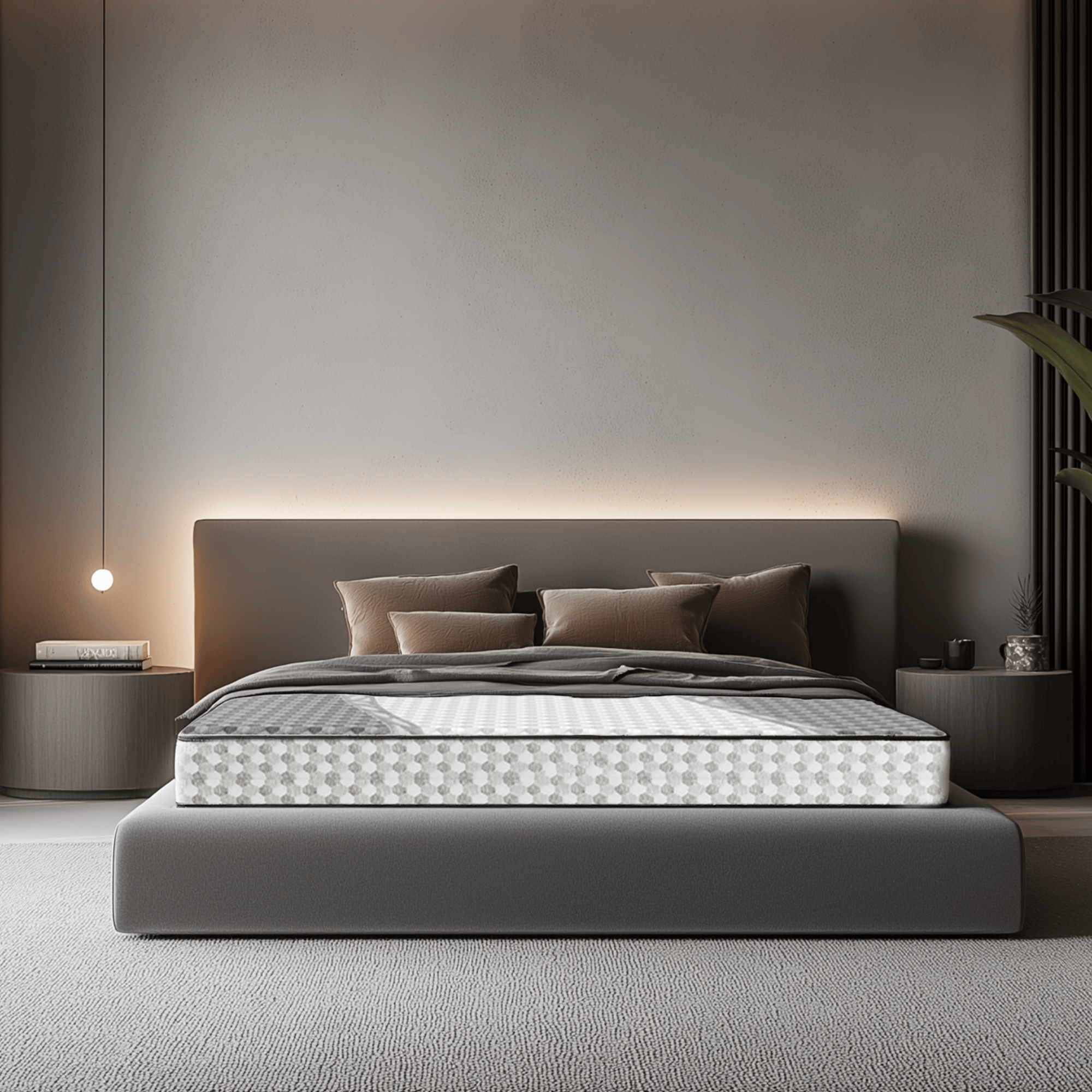 Sleepwell Ortho PRO Profiled Mattress | Acuprofile Technology | Impression (Memory) Foam | Spine and Back Support | Profiled HR Foam | Neem Fresche Technology | Double Size | 84X48X5 | 5 Yrs Warranty