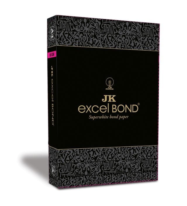 JK Excel Bond : 80 GSM - A4 (Box pack containing 5 reams)