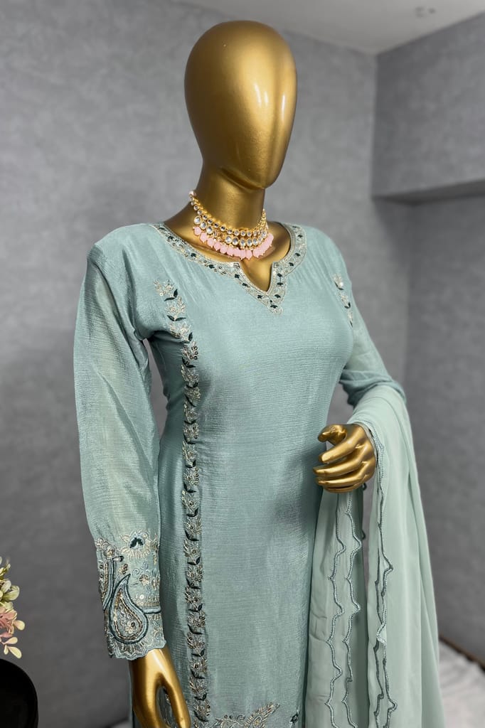 Ready to wear indian salwar kameez Dupatta for women anarkali designer pakistani dresses Festival 3 piece