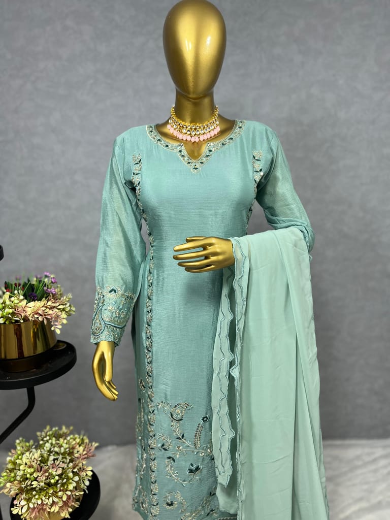 Ready to wear indian salwar kameez Dupatta for women anarkali designer pakistani dresses Festival 3 piece