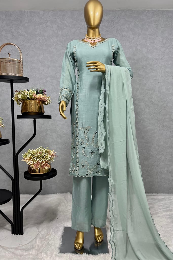 Ready to wear indian salwar kameez Dupatta for women anarkali designer pakistani dresses Festival 3 piece