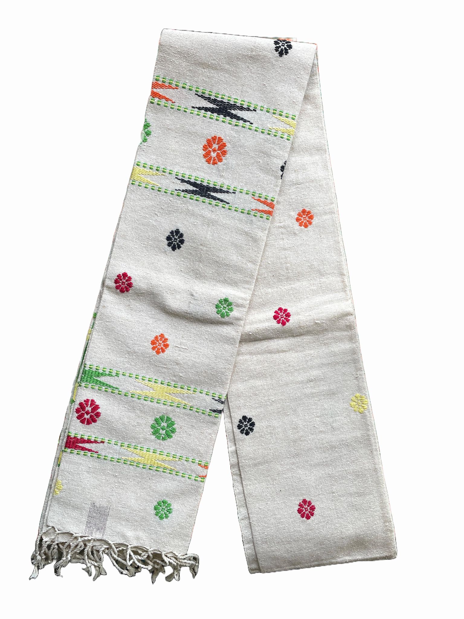 Jugami Eri Stole (Vibrant Floral Print)