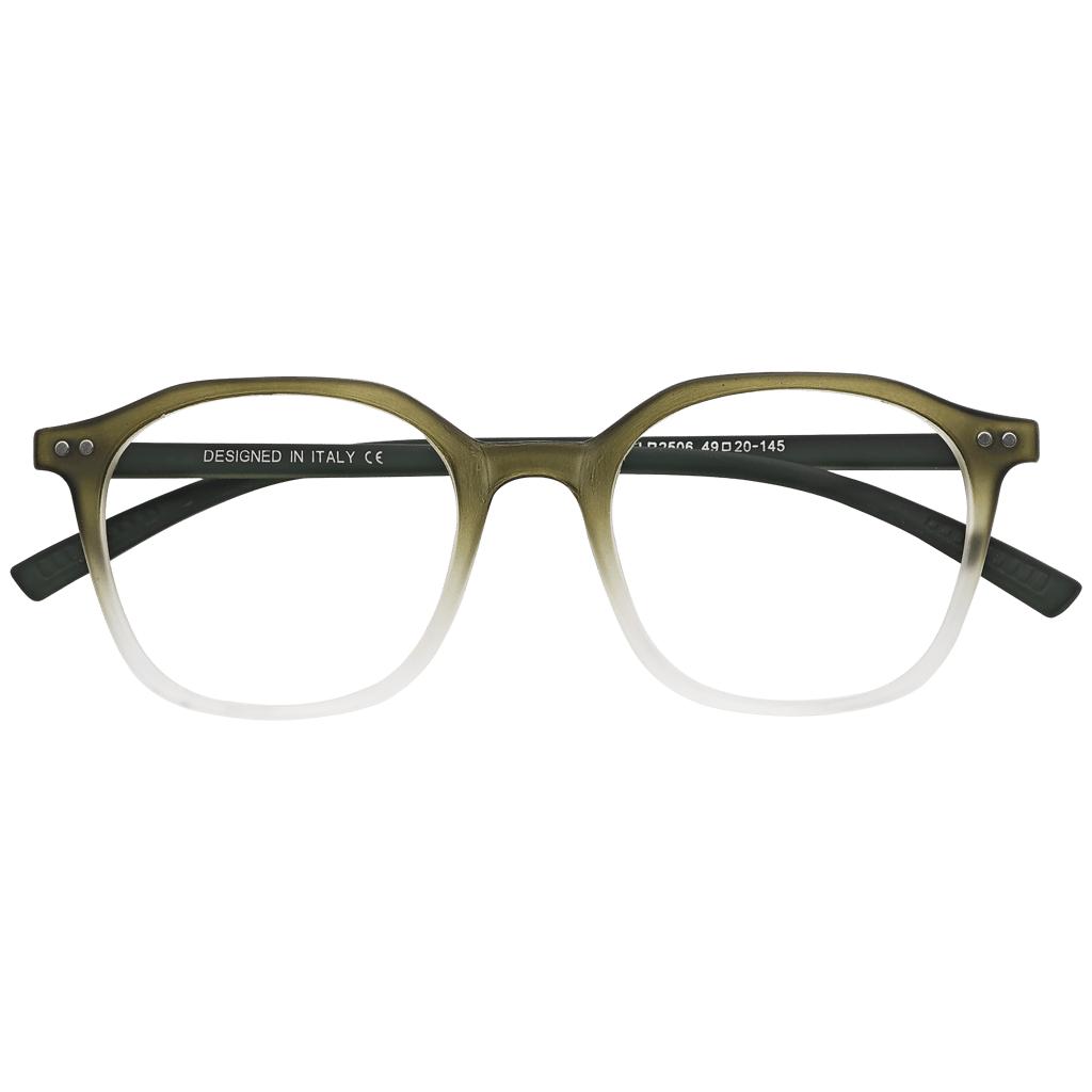 Transparent Full Rim Rectangle Eyeglasses