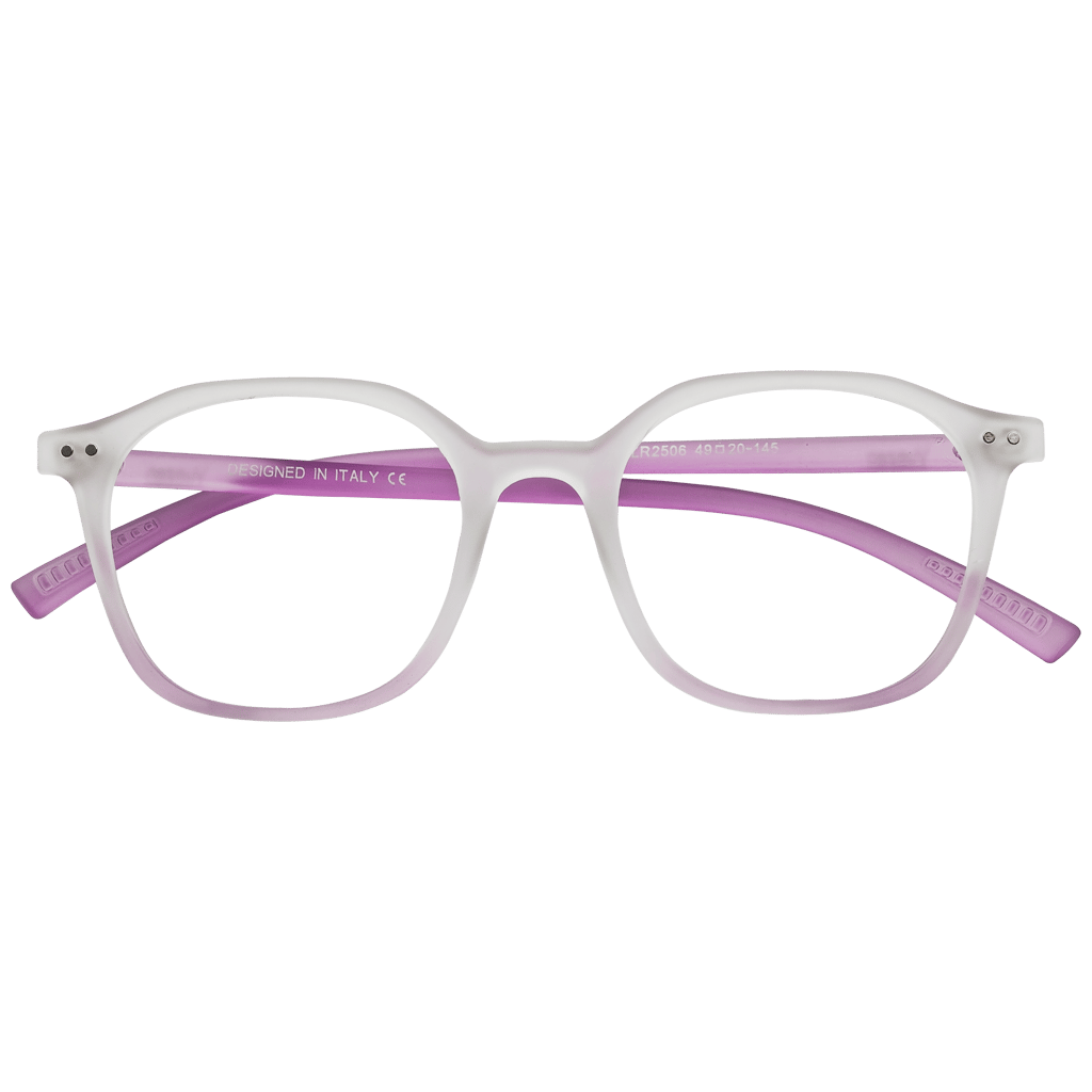Transparent Full Rim Rectangle Eyeglasses