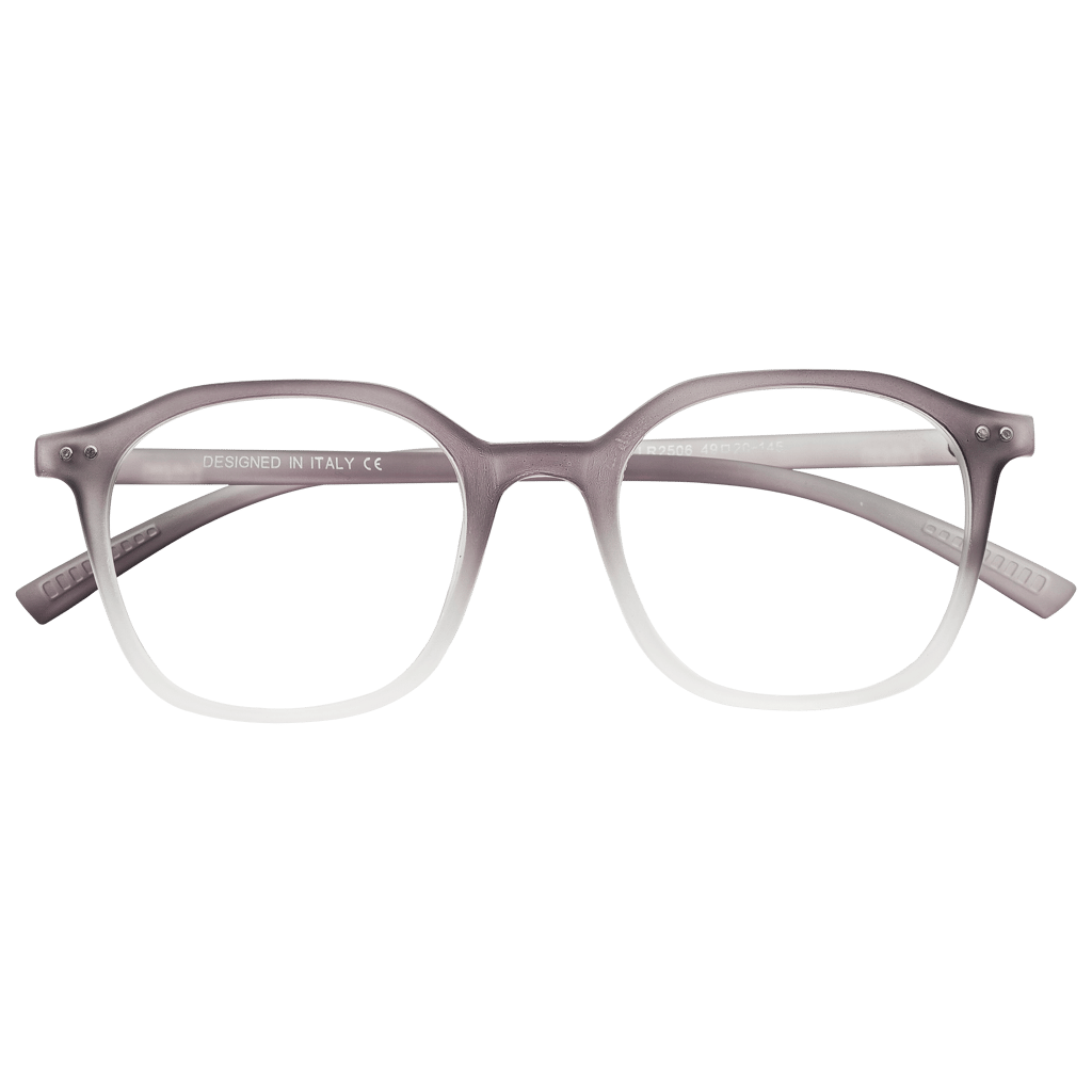 Transparent Full Rim Rectangle Eyeglasses