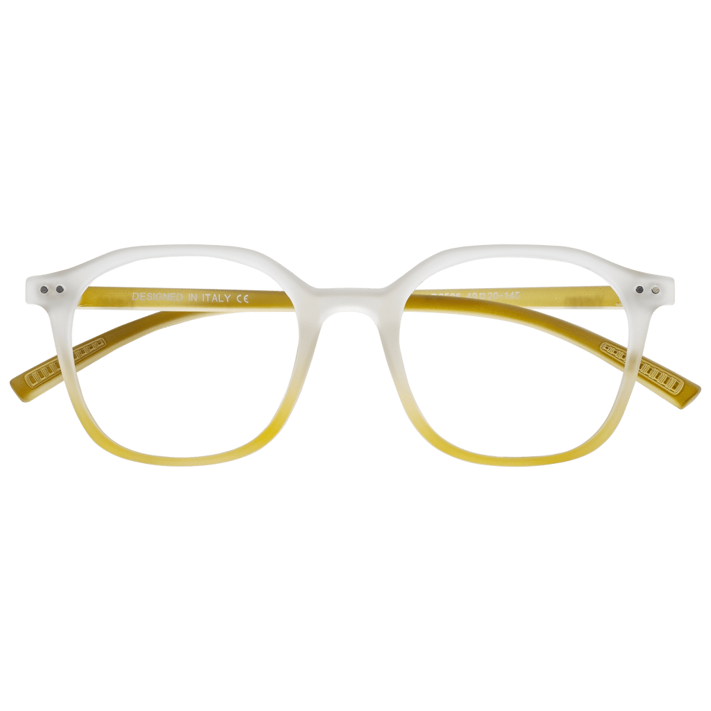 Transparent Full Rim Rectangle Eyeglasses