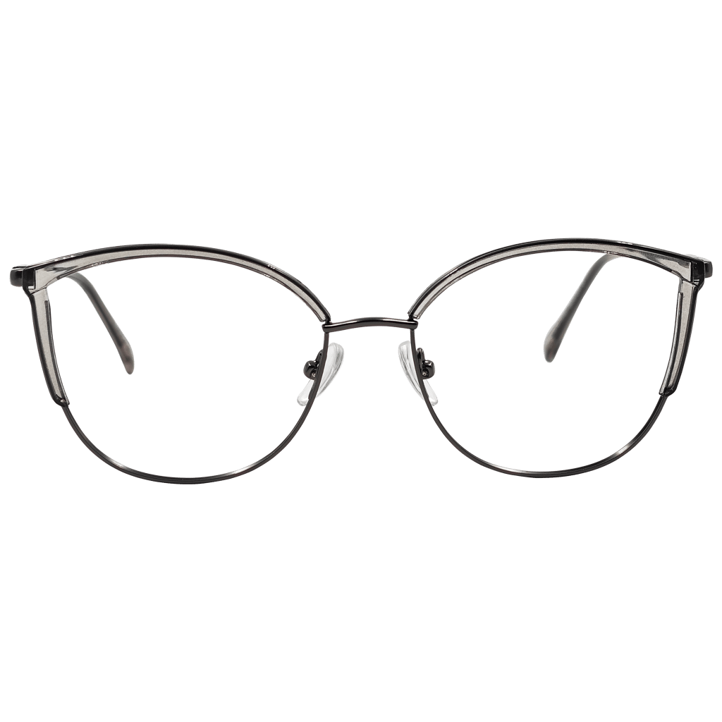 Butterfly Blue Spectrum Metal Floral Eyeglasses