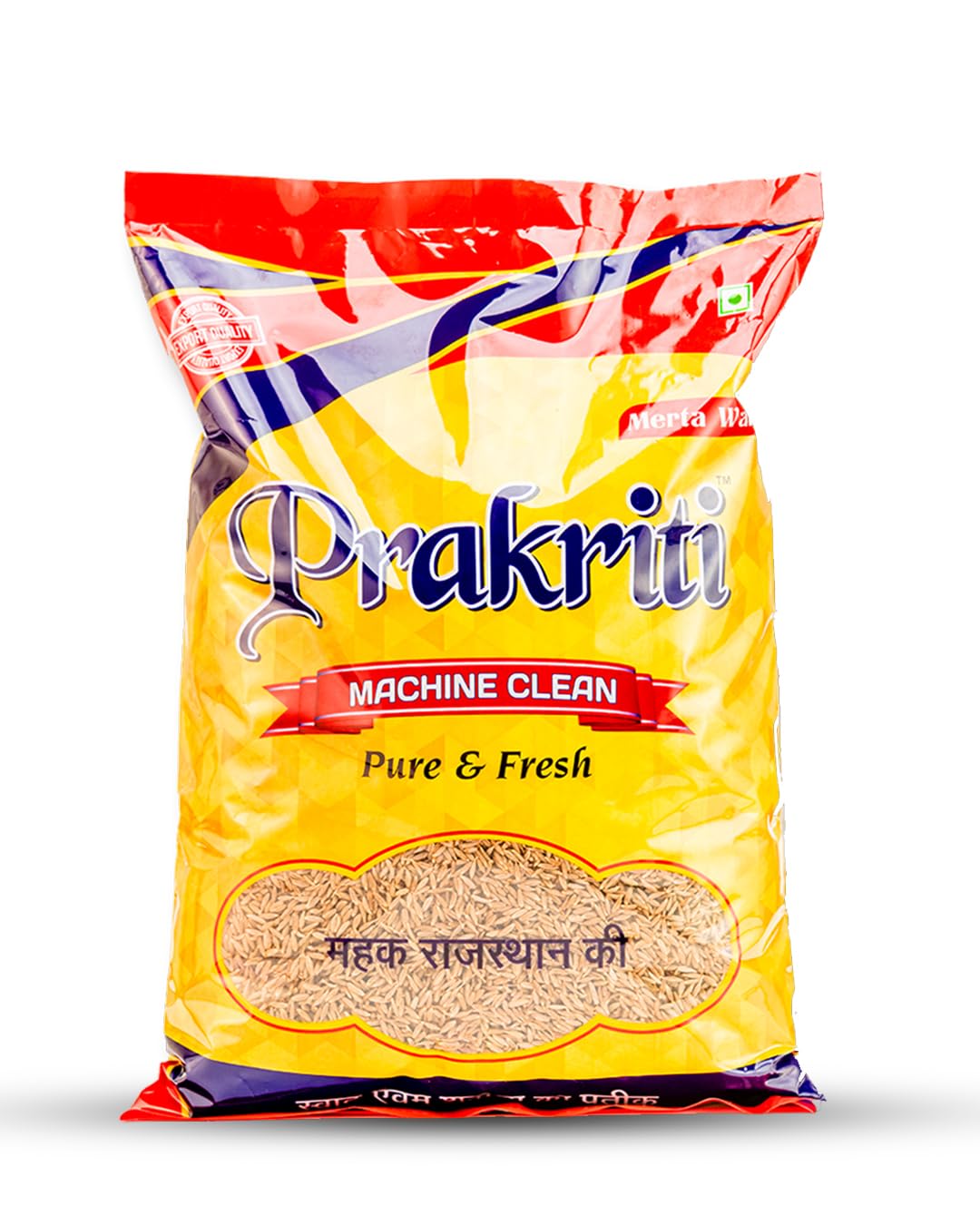 Prakriti Premium Whole Jeera (Cumin seed) I No added colours & flavours I Rajasthan special I Natural & 100% Pure Pack of 1, 500g