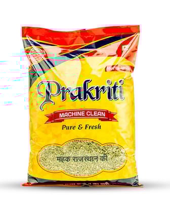 Prakriti Premium Saunf (Fennel seed) whole I No added colours & flavours I Variyali | Perumjeerakam Spices I Sombu I Natural & 100% Pure I Pack of 1, 1KG