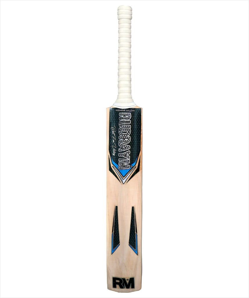 RUDRAYM Kids Cricket Bat RM TitanStrike Size 4 Kashmiri Willow Wood For Leather Ball Kashmir Willow Cricket Bat  (700-900 g)