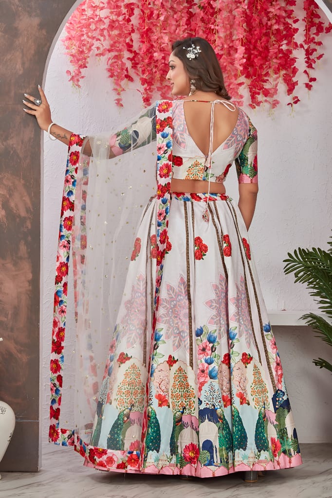 Lehenga Choli Readymade Stitched For Wedding Women Partywear Skirt Ready To Wear