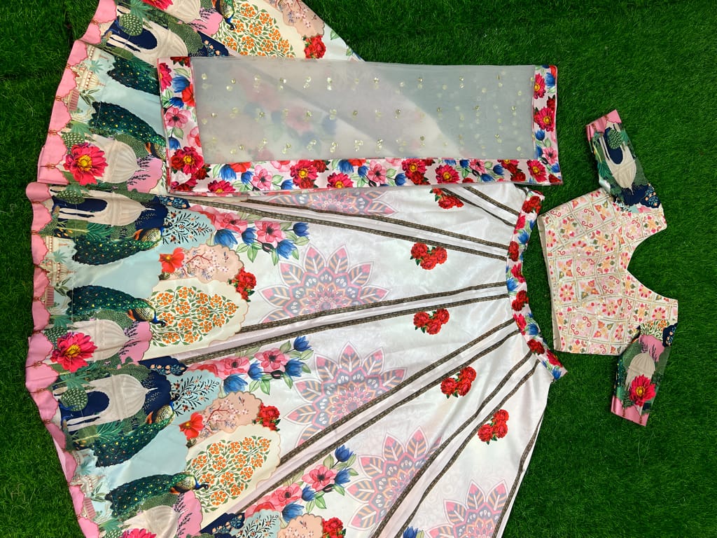Lehenga Choli Readymade Stitched For Wedding Women Partywear Skirt Ready To Wear