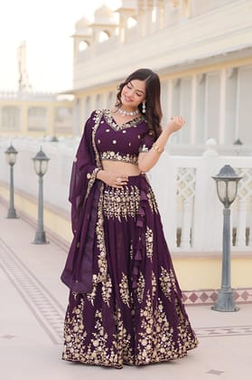 Lehenga Choli Readymade Stitched For Wedding Women Partywear Skirt Ready To Wear