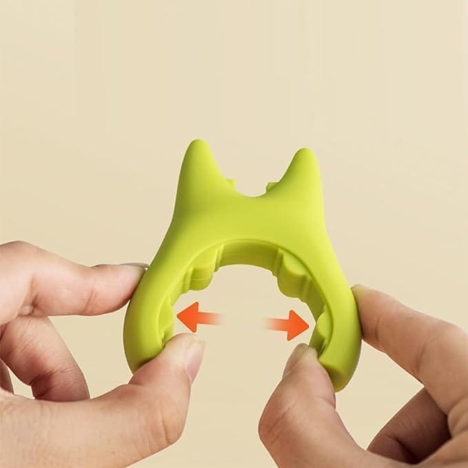 KIT & CO Silicone Pot Clip Spoon Rest Kitchen Spoon Holder Spatula Placement Steam Releaser Hot Spoon Holder Spoon Pot Pan Holder Spatula Bracket Clip Storage Rack for Household.