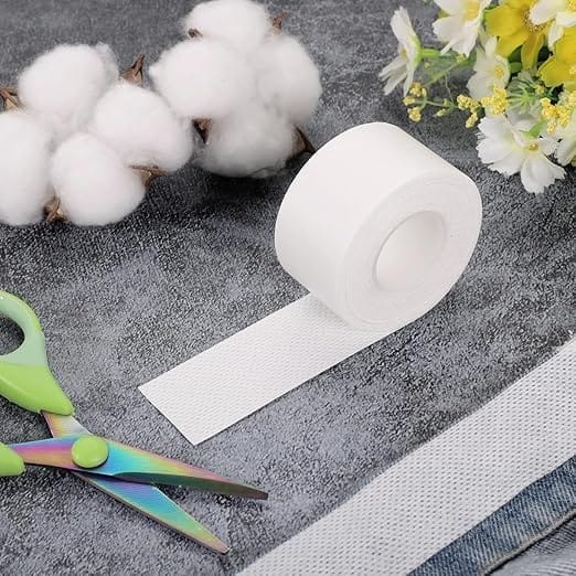 KIT & CO Self-adhesive Shirt Collar Protector - Disposable Collar Protector Invisible Sweat Pads For Hat Shirt Neck Liner Armpit Tape Collar Protectors for Shirts Against Sweat Stains 8 Meter 2.5 CM